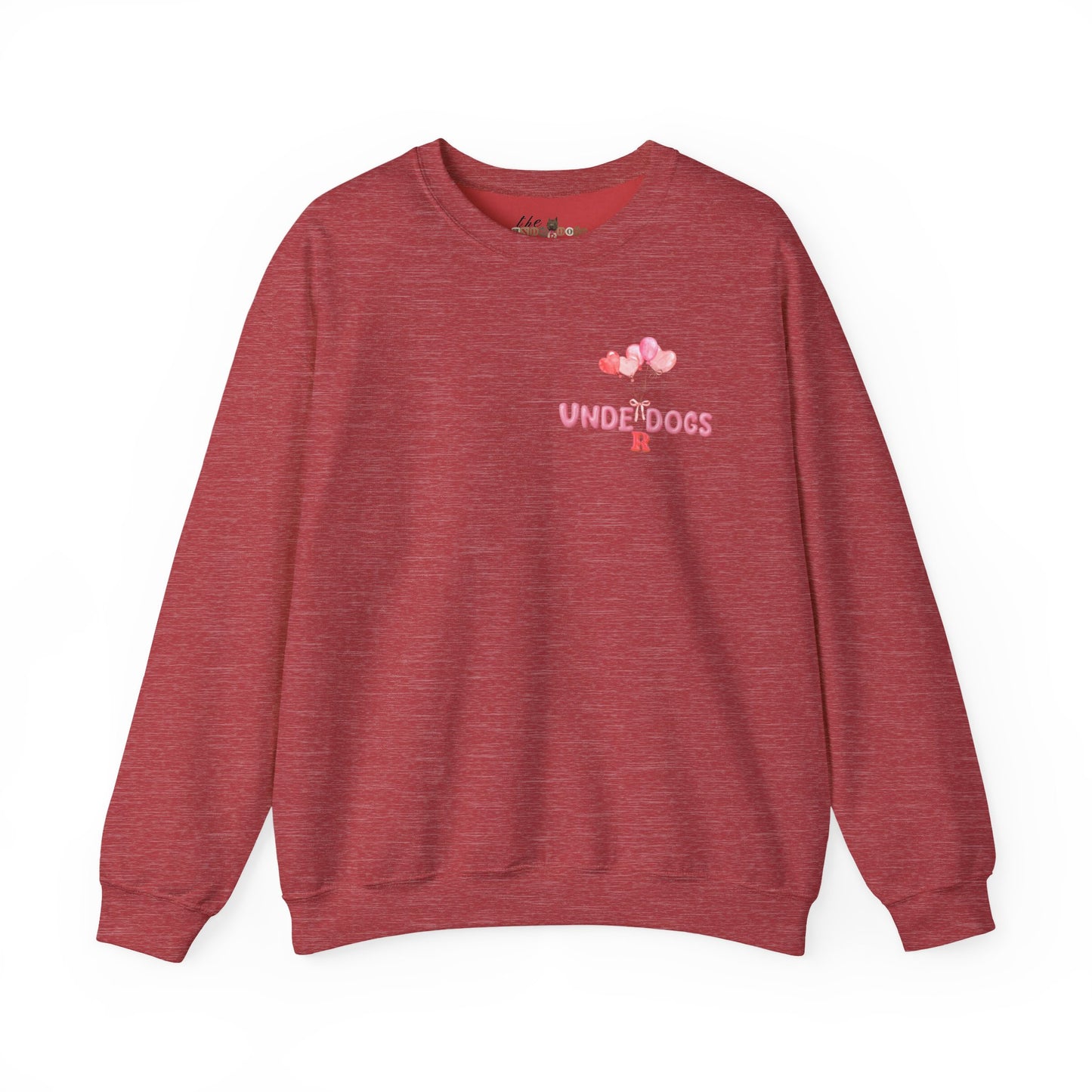 Underdogs Puppy Heart Crewneck