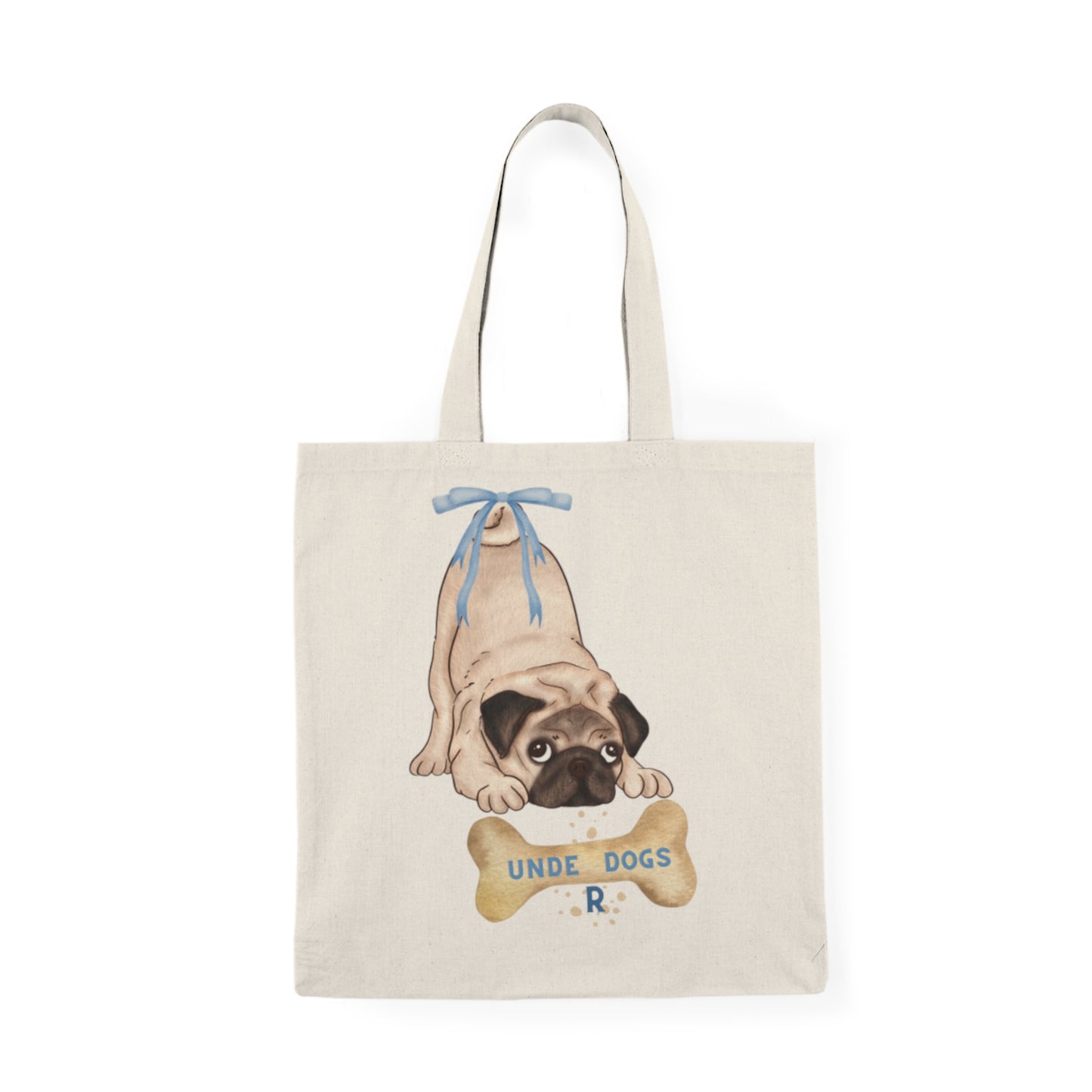 Munchy Puggy Tote Bag