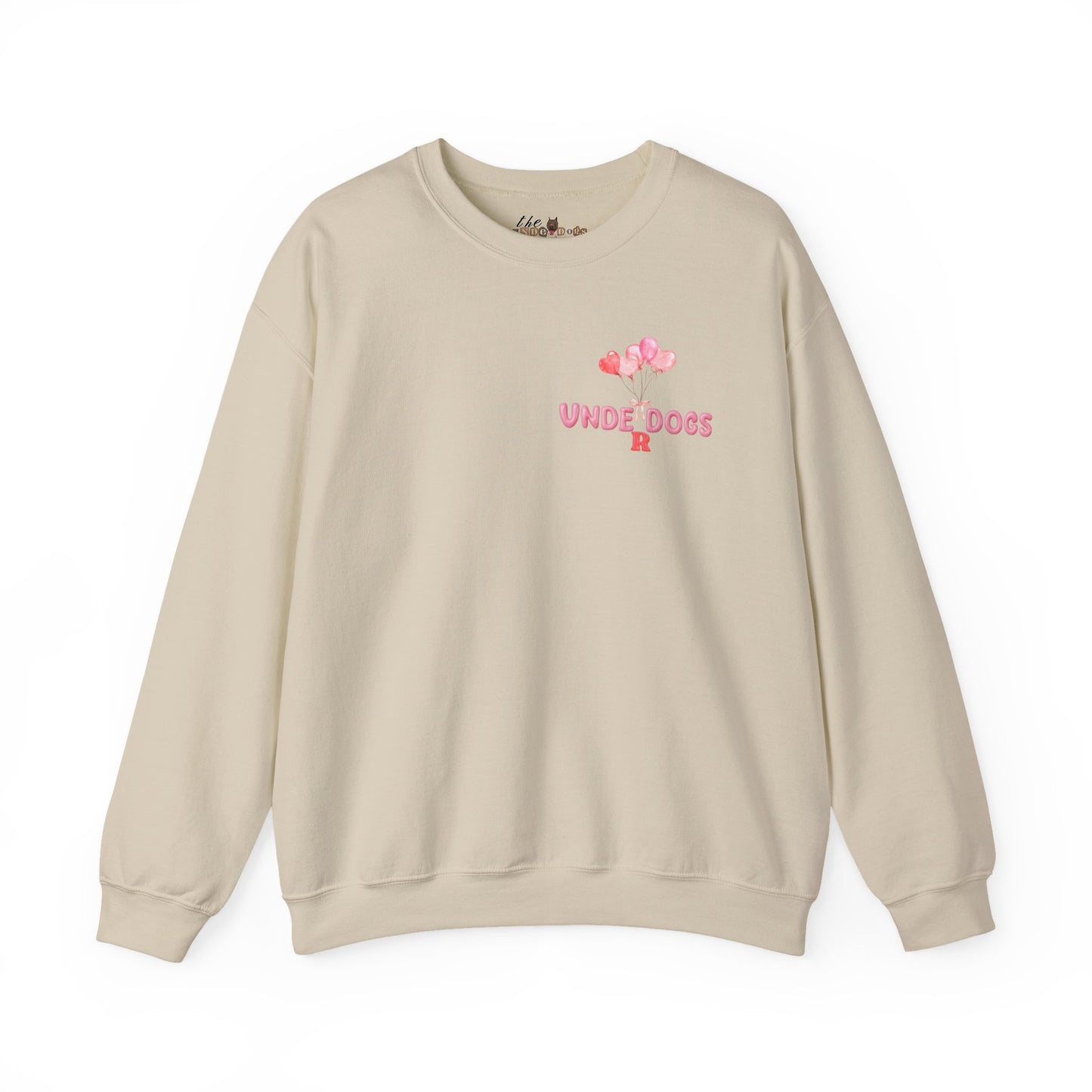 Underdogs Puppy Heart Crewneck