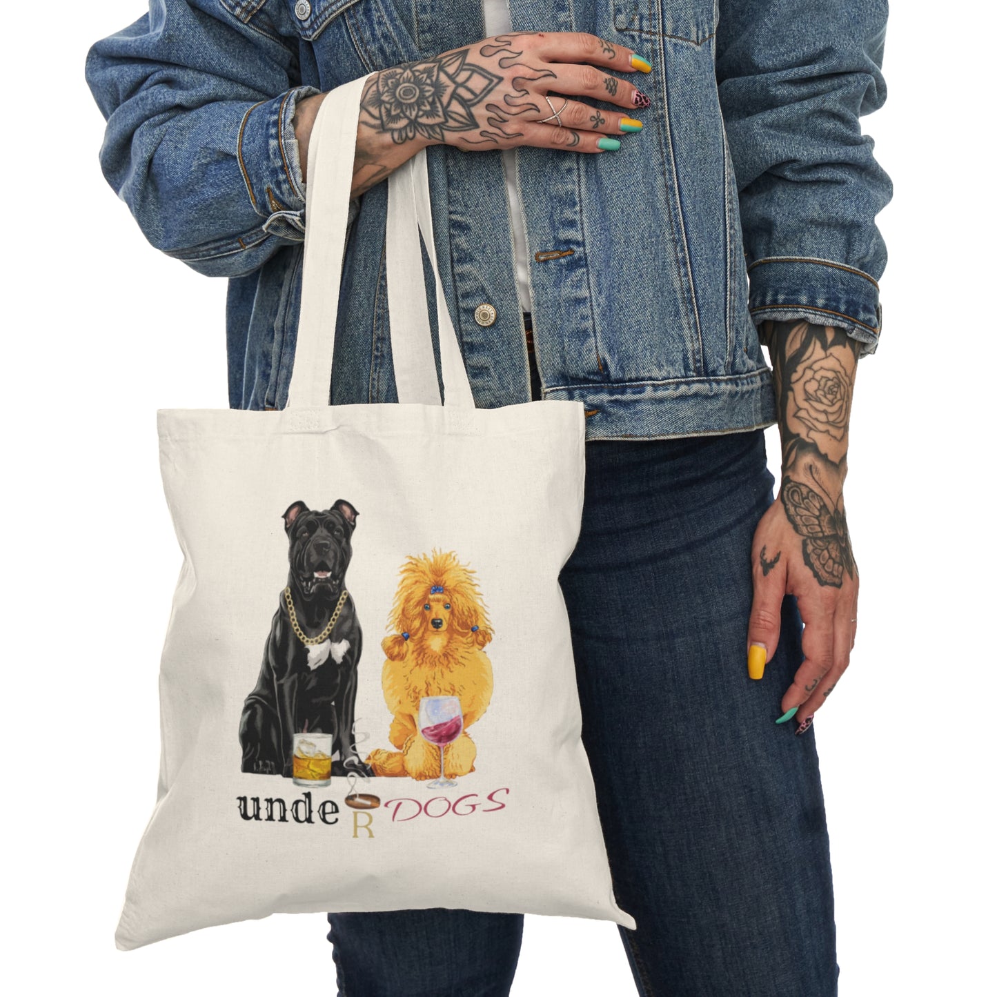 Drinkin’ Dogs Tote Bag