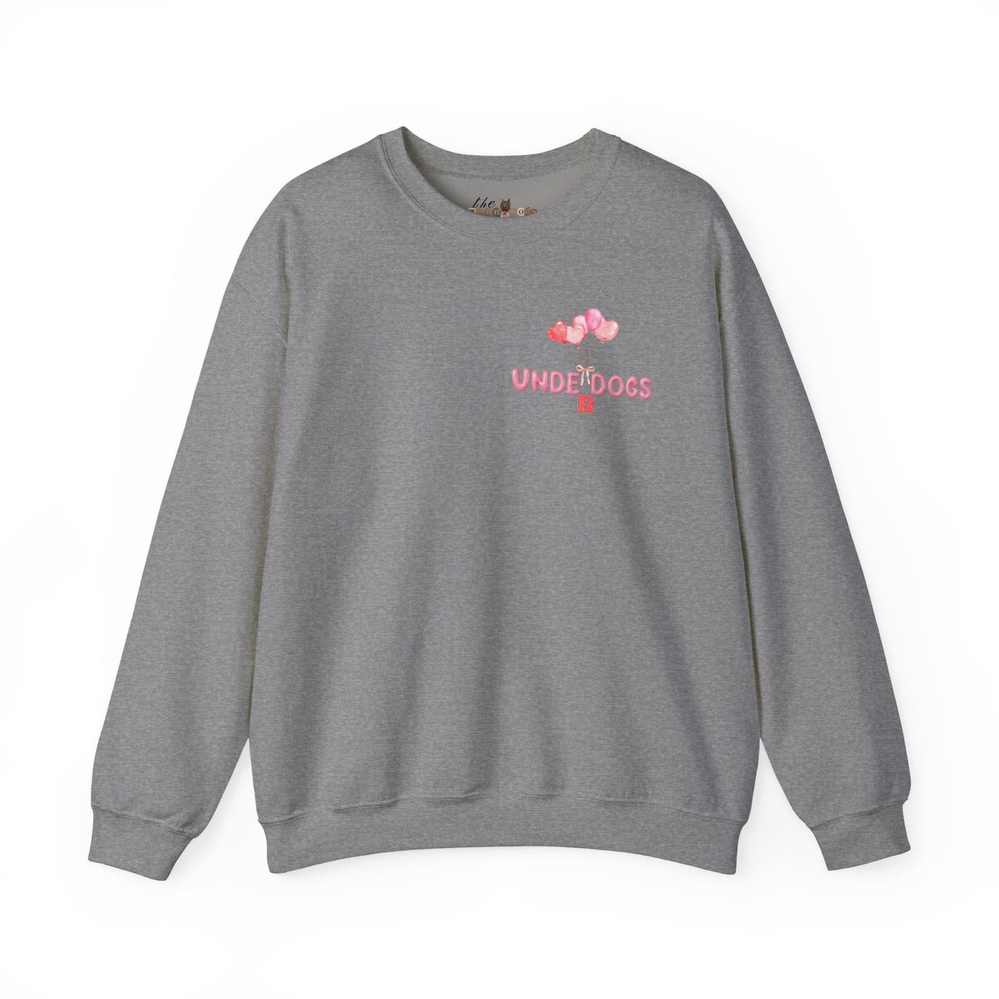 Underdogs Puppy Heart Crewneck