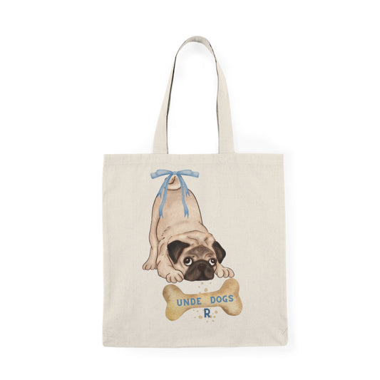 Munchy Puggy Tote Bag
